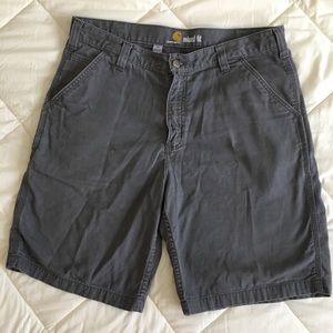 Carhartt Relaxed Fit Charcoal Gray Shorts